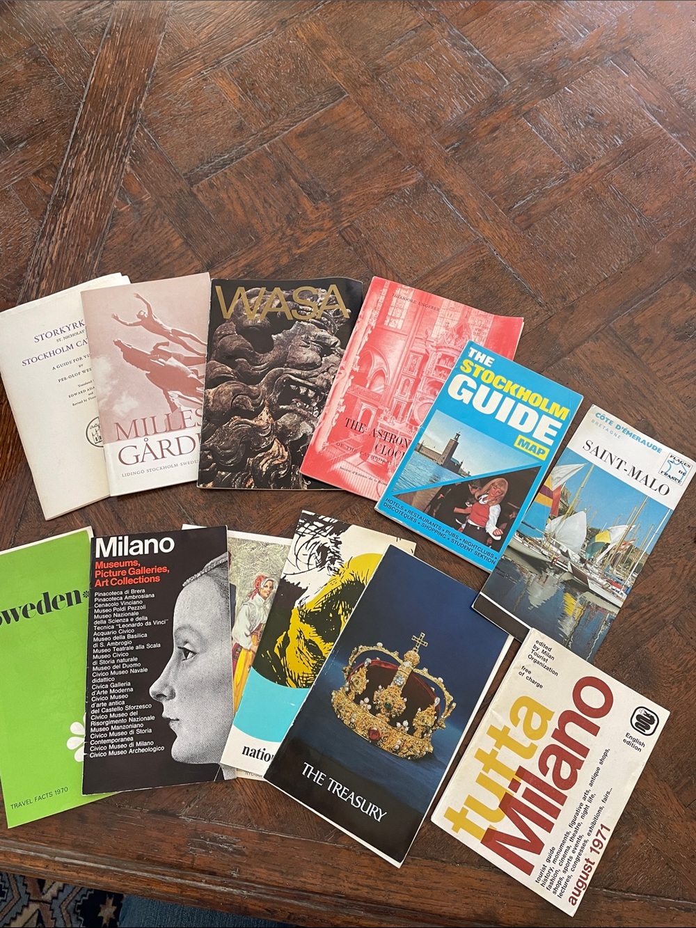 1970-1980 Travel Maps and Guide books
